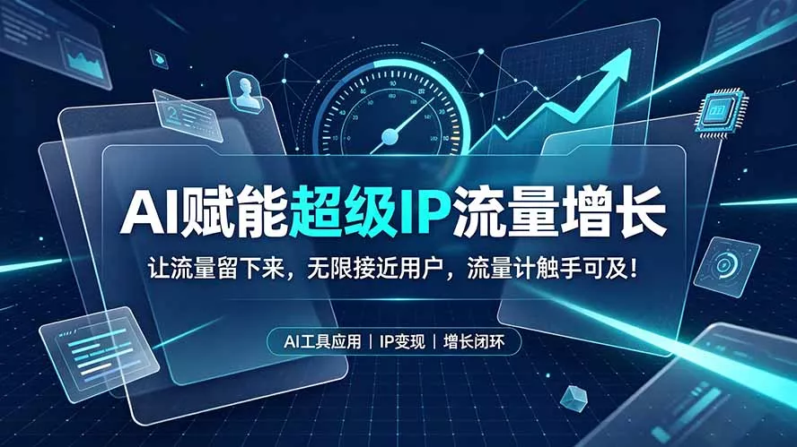 AI赋能超级IP流量增长:让流量留下来,无限接近用户,流量计触手可及!-汇联技术