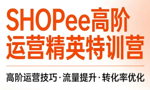 梦凡老师·Shopee虾皮高阶运营课程(更新)-汇联技术